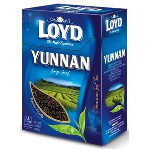 Herbata Loyd Yunnan 80g liściasta