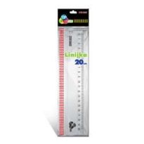 Linijka Top-2000 20cm plastikowa