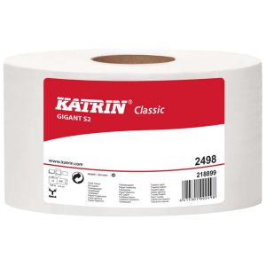 Papier toaletowy Katrin biały 2-warstw 130m 12szt 12105