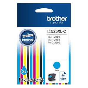 Atrament Brother LC525 cyan do Brother DCP-J105