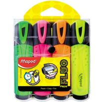 Zakreślacz Maped Fluo Peps op. 4szt