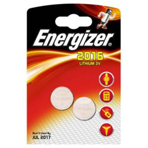Bateria Energizer CR2016 3V 2szt