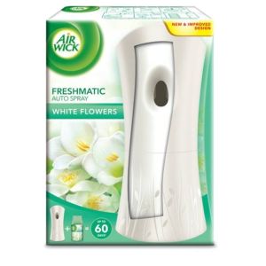 Odświeżacz Air Wick Freshmatic białe kwiaty komplet