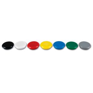 Magnesy Victory 38mm kolorowe 2szt