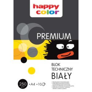 Blok techniczny A4 10k 250g