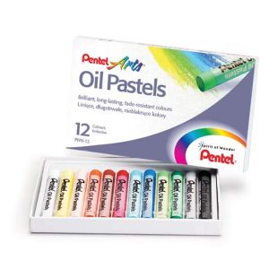 Pastele olejne Pentel 12 kol.