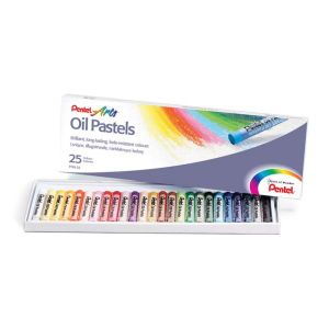 Pastele olejne Pentel 25 kolorów