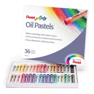 Pastele olejne Pentel 36 kolorów