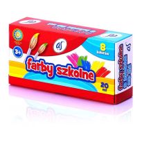 Farby szkolne AS 8 kolorów