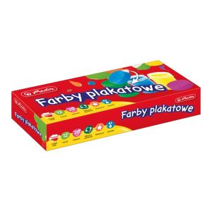 Farby plakatowe Herlitz 12 kolorów
