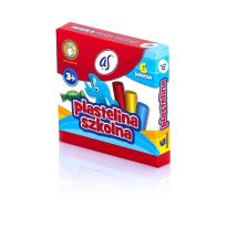 Plastelina AS 6 kolorów