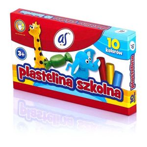 Plastelina AS 10 kolorów