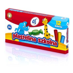 Plastelina AS 12 kolorów