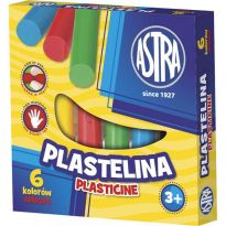 Plastelina Astra 6 kolorów