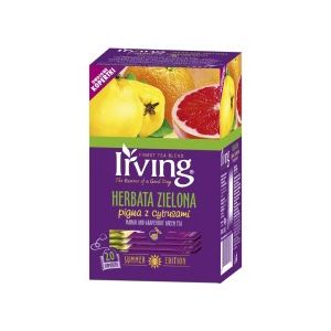 Herbata Irving zielona pigwa z cytrusami