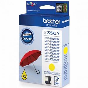 Atrament brother LC225XLY Yellow
