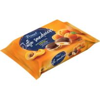 Biszkopty Jaffa Sandwich z nadzieniem morelowym 310g