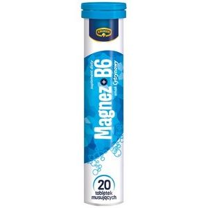 Tabletki musujące Kruger Magnez B6 20tb