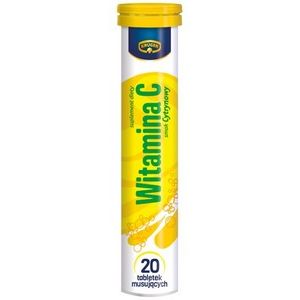 Tabletki musujące Kruger Witamina C 20tb