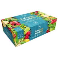 Zestaw herbat Rooibos ziołowo owocowa 54szt