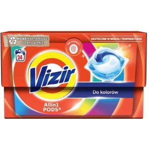 Kapsułki do prania Vizir kolor 18szt
