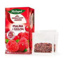 Herbata Herbapol 20tb malina z żurawiną