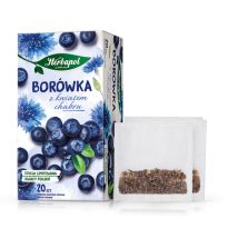 Herbata Herbapol borówka z chabrem 20tb