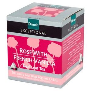 Herbata Dilmah Except Rose with frentch Vanilla 20tb