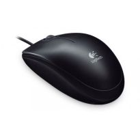 Mysz Logitech B100 Optical przewodowa USB black