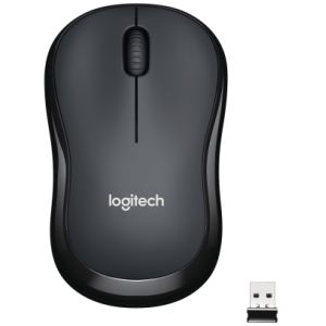 Mysz Logitech Silent M220 bezprzewodowa black