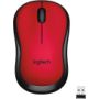 Mysz Logitech Silent M220 bezprzewodowa red