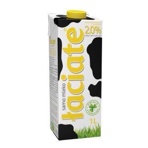Mleko UHT Łaciate 2% 1l