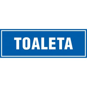 Znak Toaleta