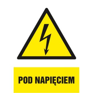 Znak Pod napięciem