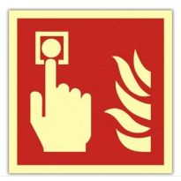 Znak Alarm pożarowy
