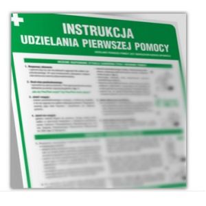 Znak Instrukcja udzielania pierwszej pomocy