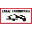 Znak Zakaz parkowania