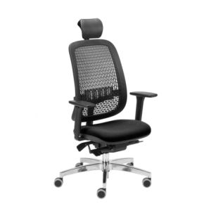 Fotel Office Products Skiatos czarny