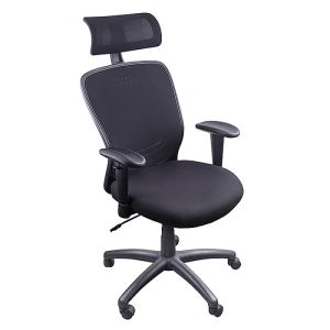 Fotel Office Products Santorini czarny