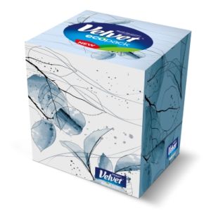 Chusteczki VELVET 56 szt. CUBE