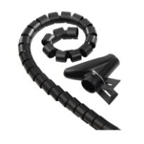 Hama Osłona na kable, 2,5 m, 20 mm, czarna