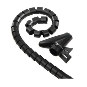 Hama Osłona na kable, 2,5 m, 20 mm, czarna