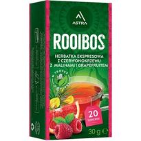 Herbata Astra Rooibos 20tb malina grejpfrut