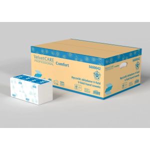 Ręczniki ZZ Velvet Care 23x23 20szt karton