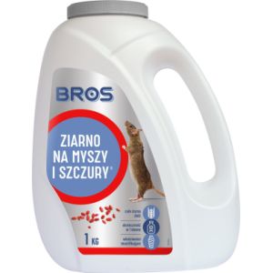 Ziarno na myszy i szczury Bros 1kg