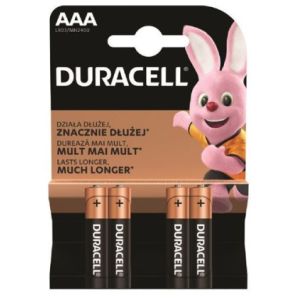 Baterie Duracell LR03 AAA 4 sztuki