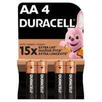 Baterie alkaliczne Duracell LR06 AA 4 sztuki