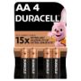Baterie alkaliczne Duracell LR06 AA 4 sztuki