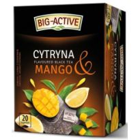 Herbata Big Active cytryna mango 20tb