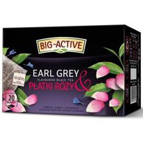 Herbata Big Active Earl Grey płatki róży 20tb